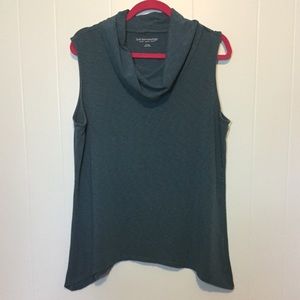 Sleeveless Cowl Neck Tunic - X Large